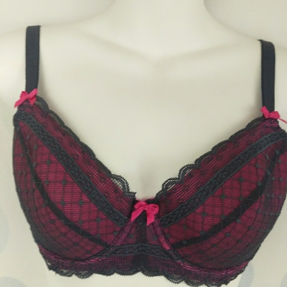 Just Peachy by Figleaves Bra 30DD Sexy Underwire - Picture 2 of 5